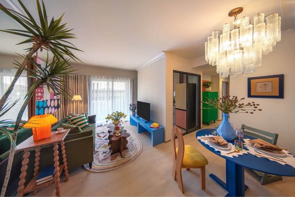 living room and room interior of พินน์ ปรีดี 20 | PYNN Pridi 20
