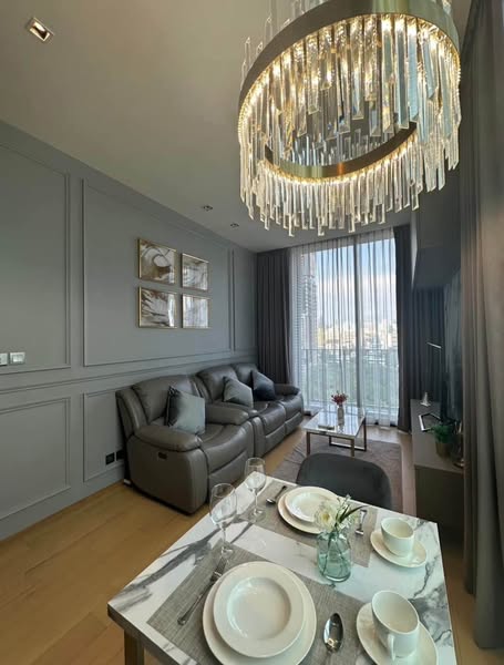 living room of 28 Chidlom