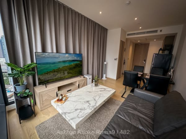 bedroom and living room of ASHTON Asoke – Rama 9