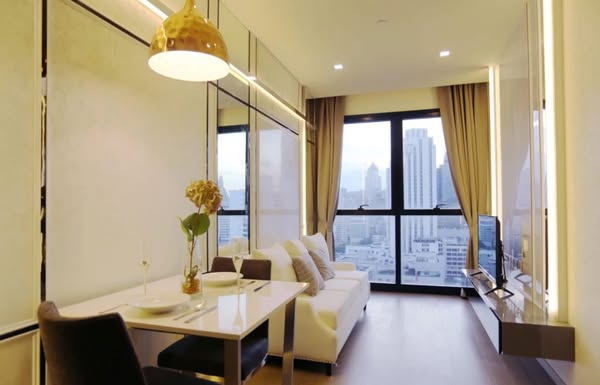 bedroom and living room and room interior of Ashton Asoke