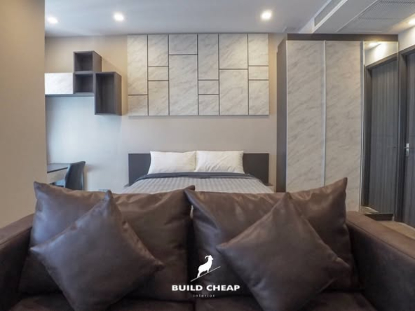 bedroom and room interior of Ashton Asoke