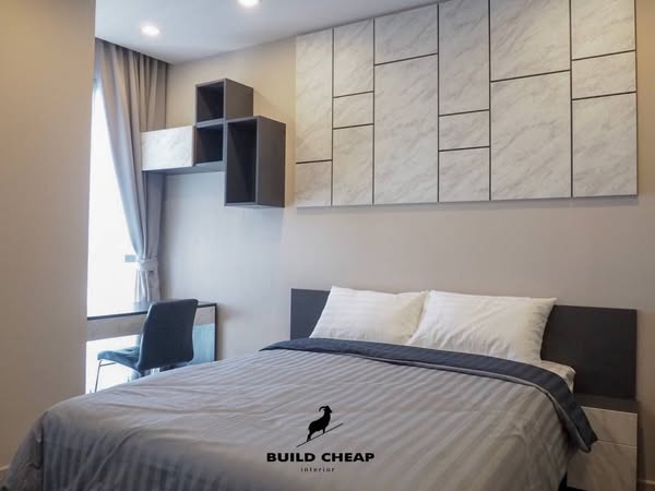 bedroom and room interior of Ashton Asoke