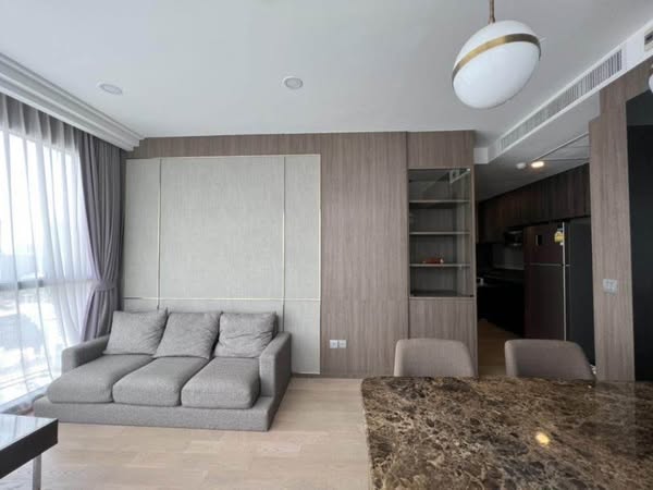 living room and bedroom of Ashton Chula-Silom