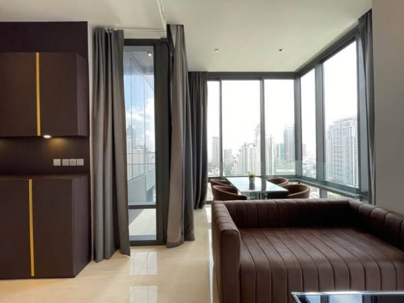 living room and bedroom and room interior of Ashton Silom
