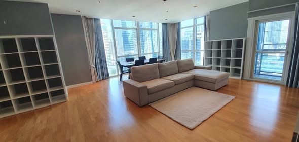 living room and room interior of Athenee Residence