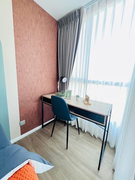 bedroom of Atmoz รัชดา-ห้วยขวาง คอนโด