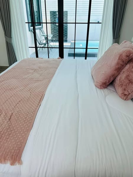 bedroom of บ้านลิน พูลวิลล่า พัทยา/BaanLyn Pool Villa Pattaya
