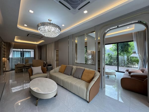 living room of Bangkok Boulevard Ramintra-Serithai 2
