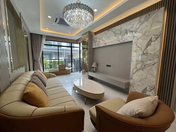 living room of Bangkok Boulevard Ramintra-Serithai 2