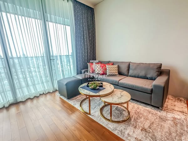 living room of Banyan Tree Residences Riverside Bangkok บันยัน ทรี เรสซิเดนซ์ ริเวอร์ไซด์ กรุงเทพ