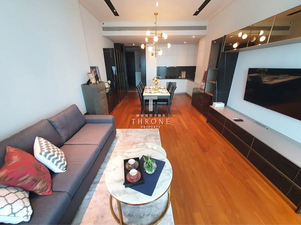 living room of Banyan Tree Residences Riverside Bangkok บันยัน ทรี เรสซิเดนซ์ ริเวอร์ไซด์ กรุงเทพ
