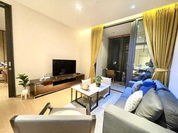 bedroom and living room of BEATNIQ