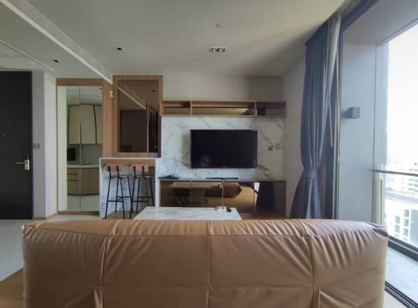 living room and bedroom of BEATNIQ