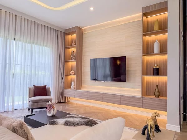 bedroom and living room of นาราสิริ กรุงเทพกรีฑา
