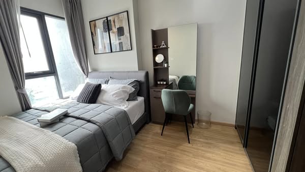 bedroom of C Ekkamai Condominium