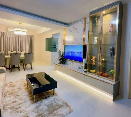 living room of Casa Presto House Wongwan-Pinklao | Q House