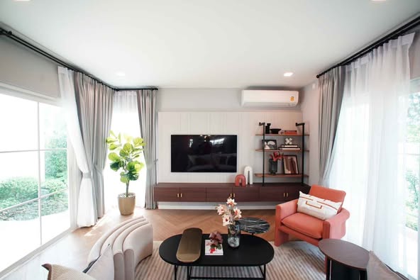 living room of Chaiyapruek Bangna KM15