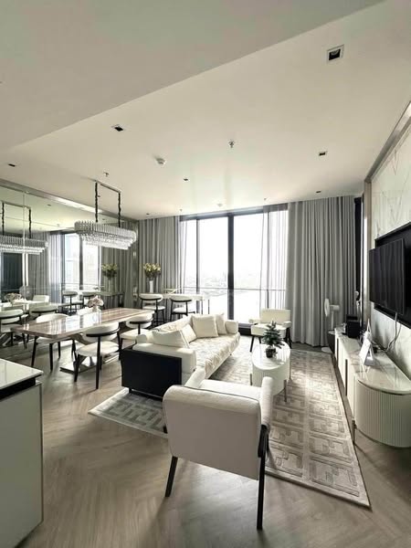 living room of Chapter Charoennakhon–Riverside