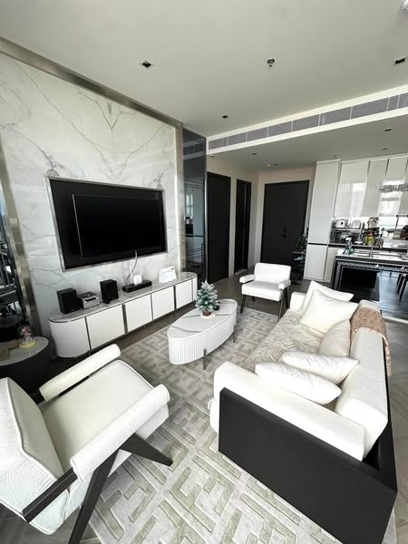 living room of Chapter Charoennakhon–Riverside