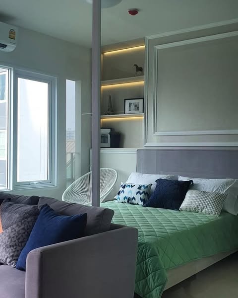 bedroom of Chapter One Eco Ratchada-HuaiKhwang