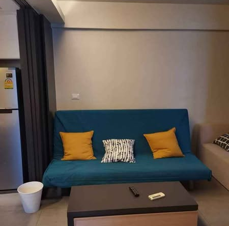 bedroom and living room of Circle S Sukhumvit 12 เซอเคิล เอส สุขุมวิท 12
