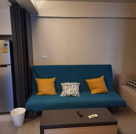 living room and bedroom of Circle S Sukhumvit 12 เซอเคิล เอส สุขุมวิท 12