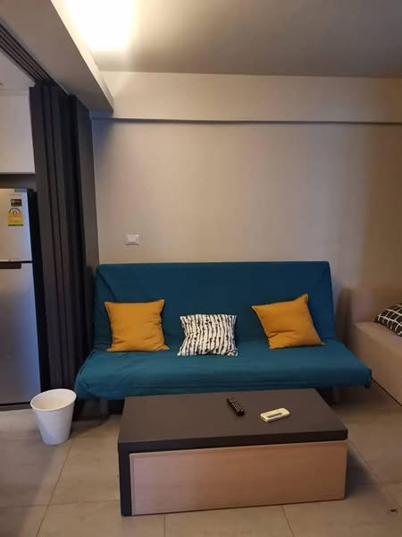living room and bedroom of Circle S Sukhumvit 12 เซอเคิล เอส สุขุมวิท 12