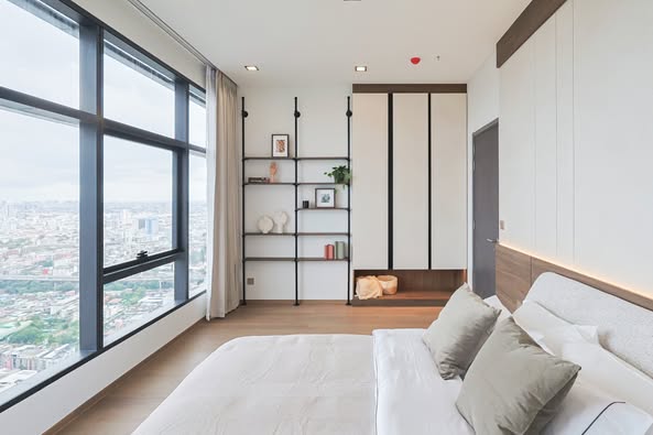 living room and bedroom and room interior of CONNER Ratchathewi