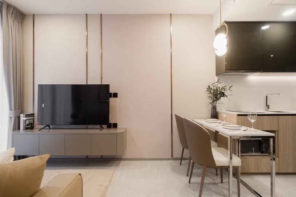 bedroom and living room of Cooper Siam
