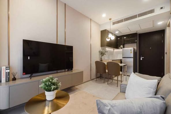 living room and bedroom of Cooper Siam