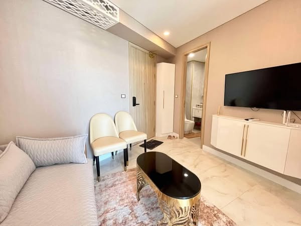 living room and bedroom of Copa Cabana