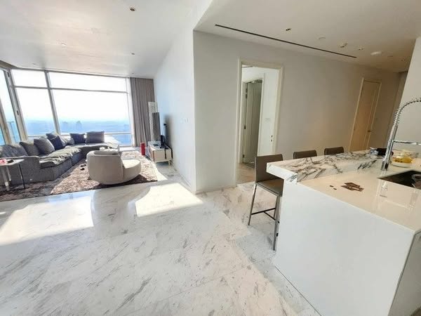 living room and kitchen of Four Seasons Private Residences