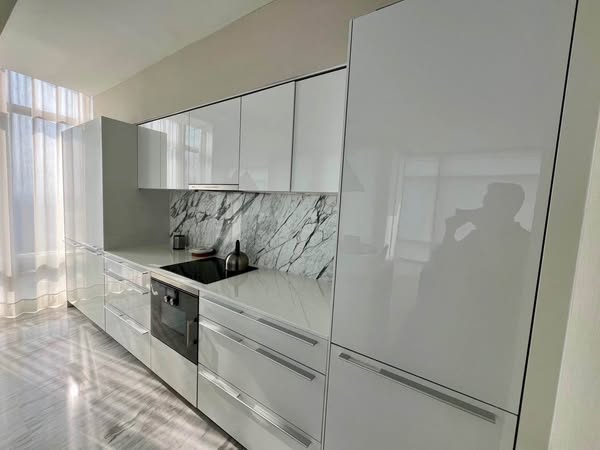 room interior and kitchen of Four Seasons Private Residences