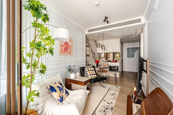 living room of Fynn Asoke