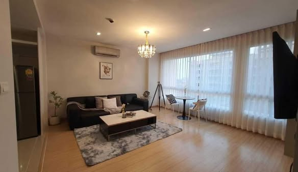 living room and bedroom and room interior of Happy condo ladprao