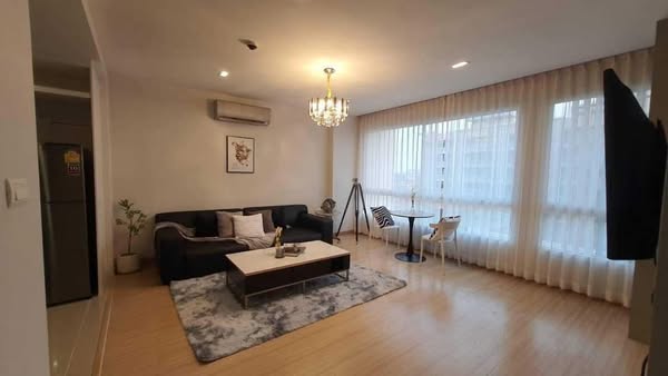 living room and bedroom and room interior of Happy condo ladprao