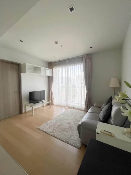 bedroom and living room of HQ by Sansiri