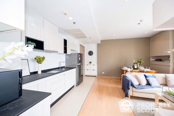 room interior and kitchen of HQ by Sansiri