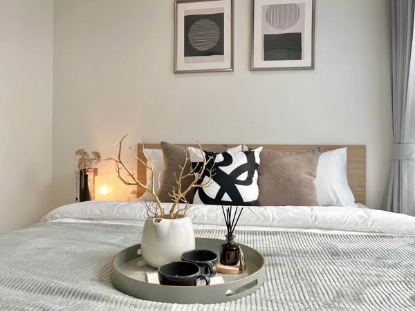 bedroom of iCondo Activ Pattanakarn