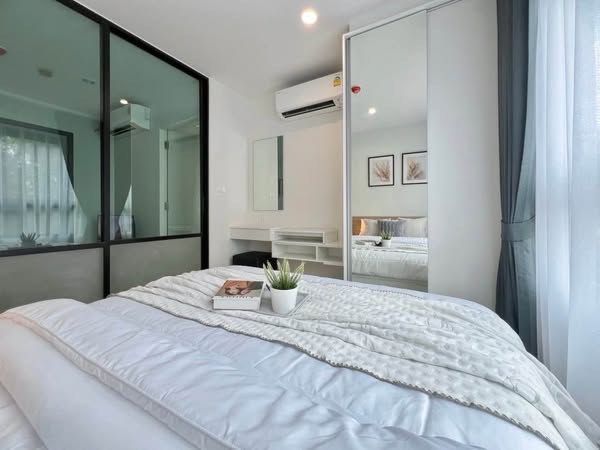 bedroom of iCondo Activ Pattanakarn