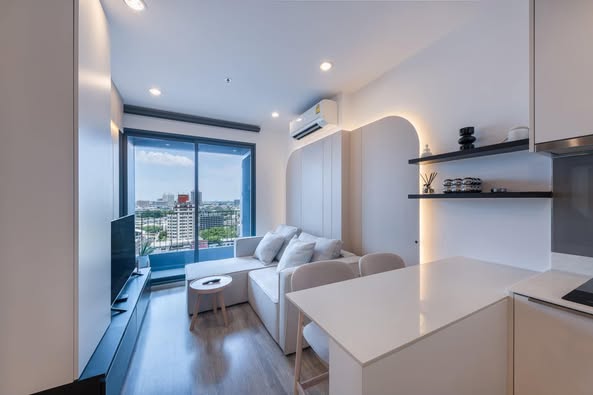 living room of Ideo Mobi Sukhumvit 66