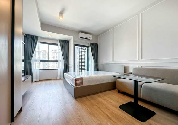 bedroom of IDEO Rama9 – Asoke
