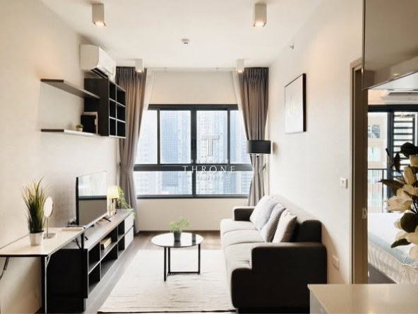 living room of IDEO Rama9 – Asoke