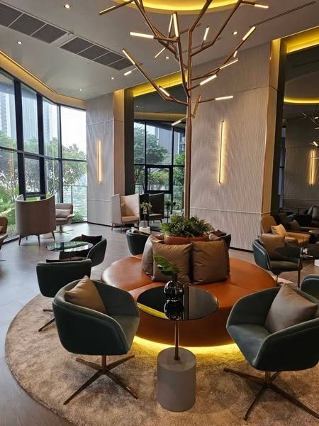 living room of IDEO Sukhumvit Rama 4 ไอดีโอ สุขุมวิท-พระราม 4