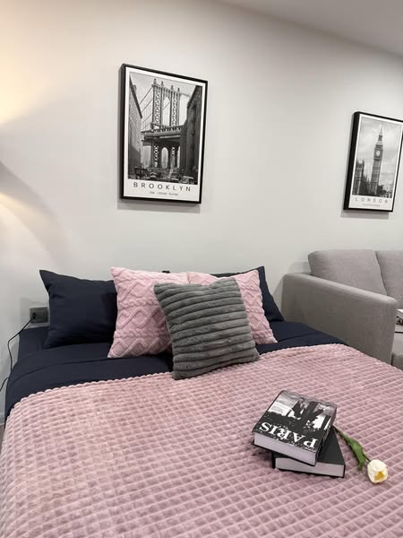bedroom of KAVE Seed Kaset | เคฟ ซี้ด เกษตร