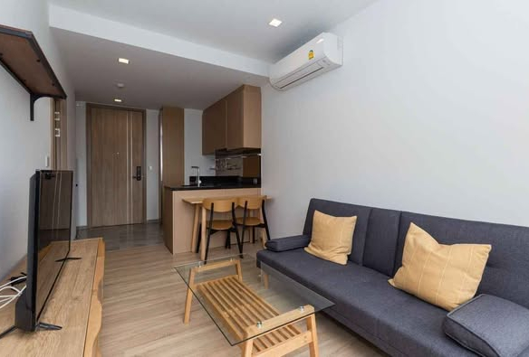 living room and bedroom of Kawa Haus