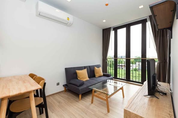living room and bedroom of Kawa Haus