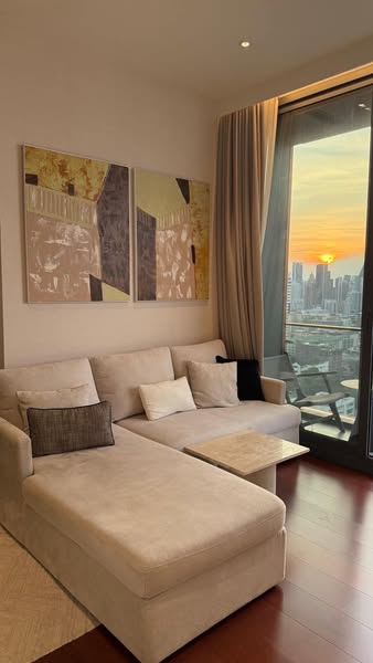 bedroom and living room of KHUN by YOO