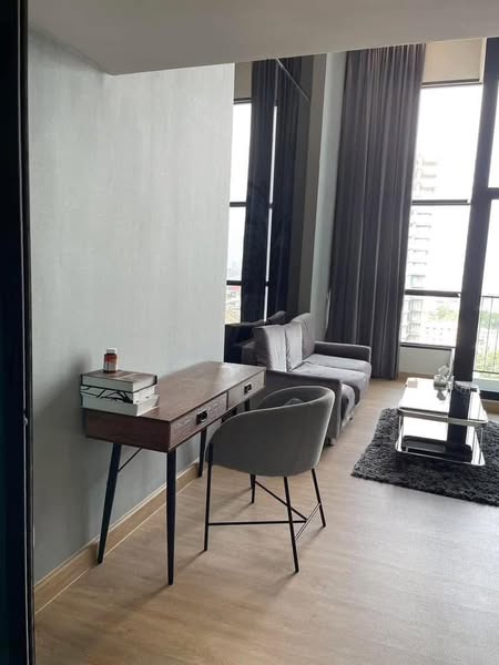 living room and room interior of Knightsbridge Duplex Tiwanon | ไนท์บริดจ์ ดูเพล็กซ์ ติวานนท์
