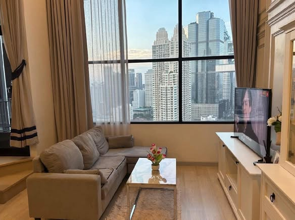 living room of KnightsBridge Prime Sathon
